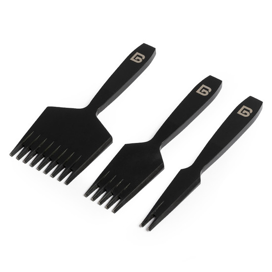 French Leather Pricking Irons