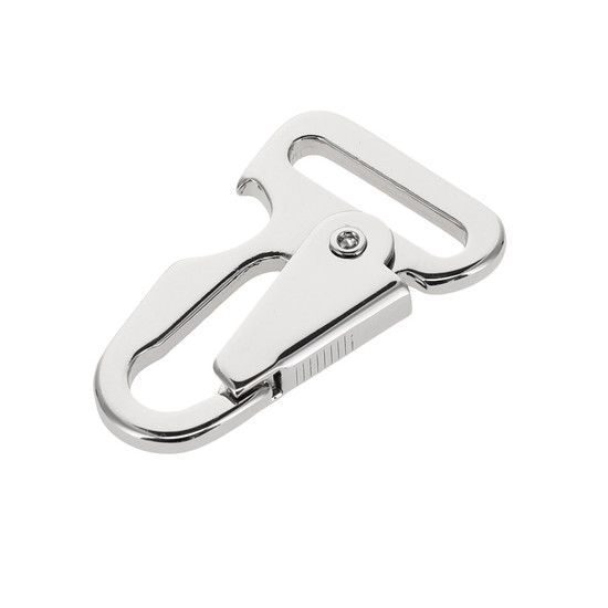 Sling Lever Snap With Bottle Opener Nickle Plate