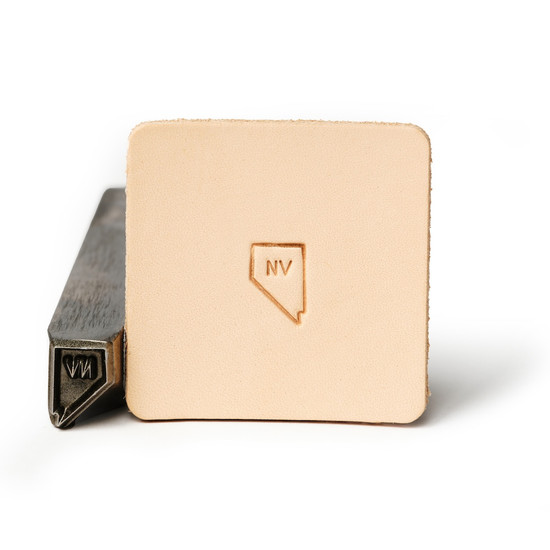 Leather State Stamp Nevada