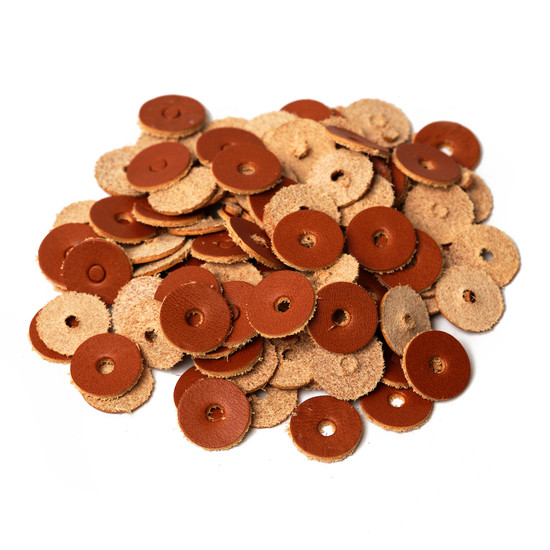 Tan Leather Washers
