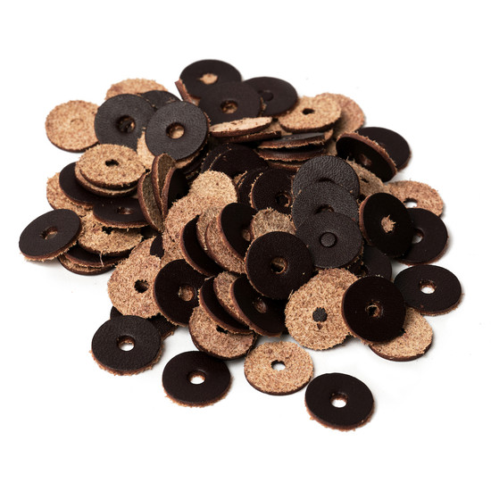 Natural Leather Washers