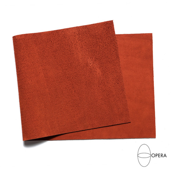 Opera Suede Leather Panel, Brandy (349)