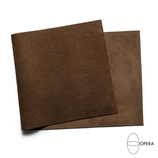 Opera Suede Leather Panel, Tobacco (114)