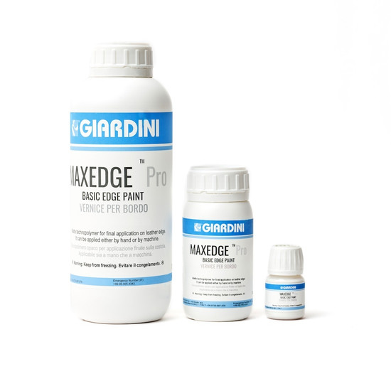 3 sizes of Italian leather edge paint
