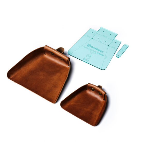 Leather Scoop Acrylic Template