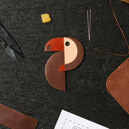 Pattern Template for Toucan Charm Kit