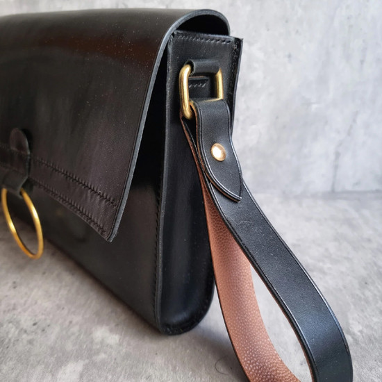 Danesh, Hjordis, Clutch Leather Pattern, PDF Template - Buckleguy.com