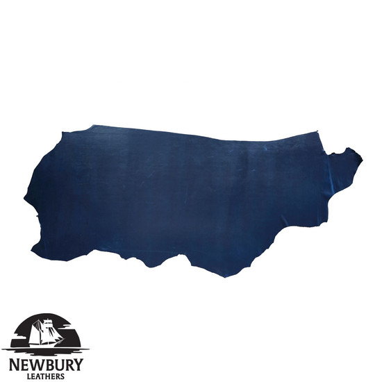 Newbury Leather Balmoral Side - Navy