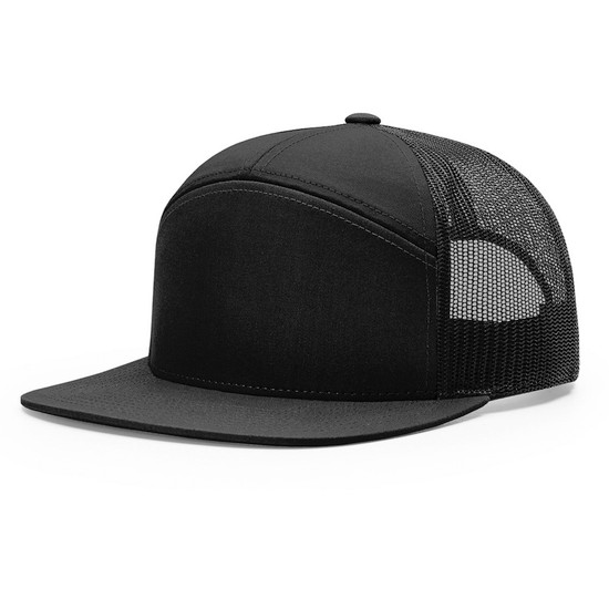 Richardson 168 Seven Panel Trucker Hat Blank