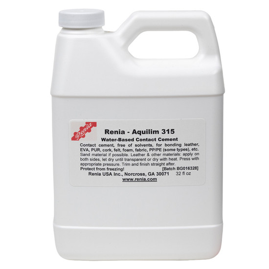 Renia, Aquilim 315, Chloroprene Rubber Dispersion (Water Based Contact Adhesive), 32oz