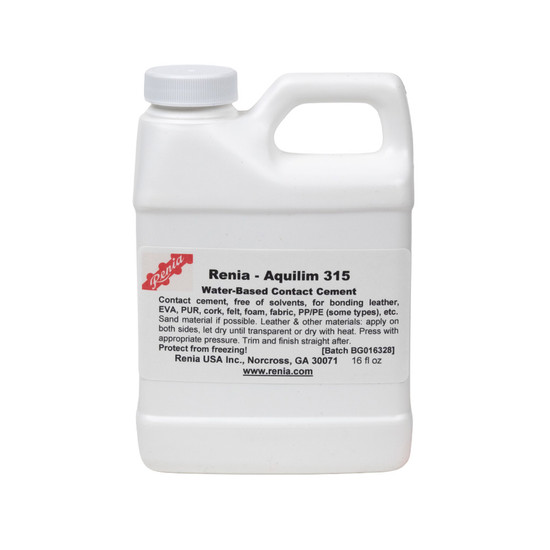 Renia, Aquilim 315, Chloroprene Rubber Dispersion (Water Based Contact Adhesive), 16oz