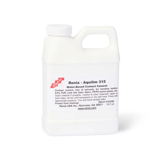 Renia, Aquilim 315, Chloroprene Rubber Dispersion (Water Based Contact Adhesive), 16oz