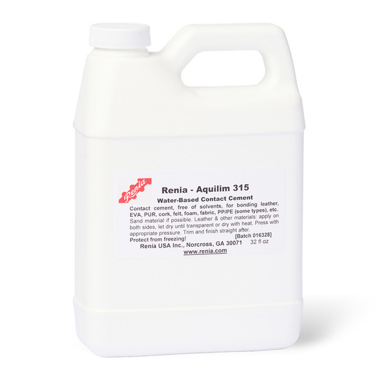Renia, Aquilim 315, Chloroprene Rubber Dispersion (Water Based Contact Adhesive), 32oz