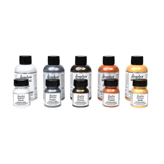 Angelus, Metallic Acrylic Paint, Multiple Colors & Sizes