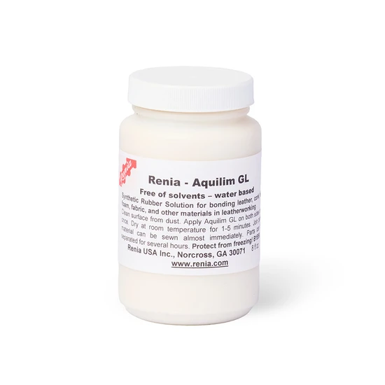 Renia, Aquilim GL - Chloroprene Rubber Dispersion (Contact/Pressure Sensitive Adhesive), 8oz