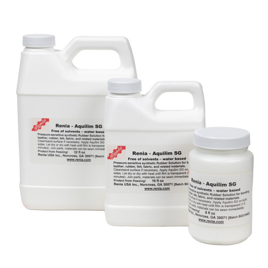 Renia, Aquilim SG - Polyvinyl Acetate-Dispersion (Pressure Sensitive Adhesive), Multiple Sizes