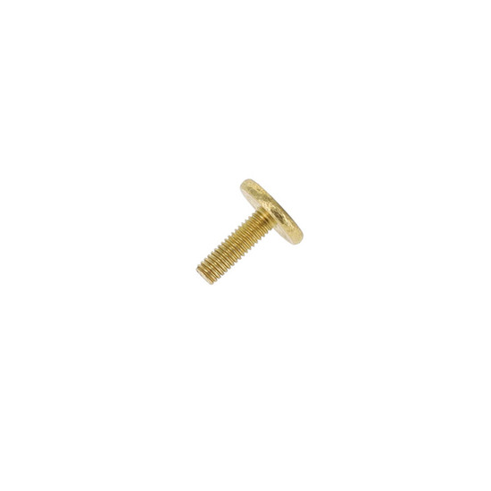 Natural Brass, Back Post, Solid Brass-LL