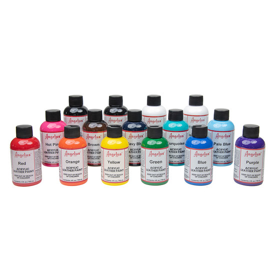 Angelus, Acrylic Paint, 4oz, Multiple Colors
