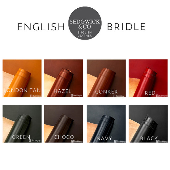 Sedgwick English Bridle Leather Swatches