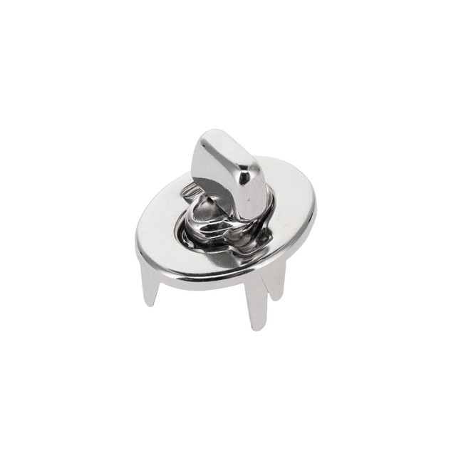 3016 Nickel Plate, Turn Lock, Solid Brass (four piece set)