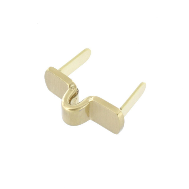 H06 Brushed Brass, Handle Holder, Solid Brass-LL