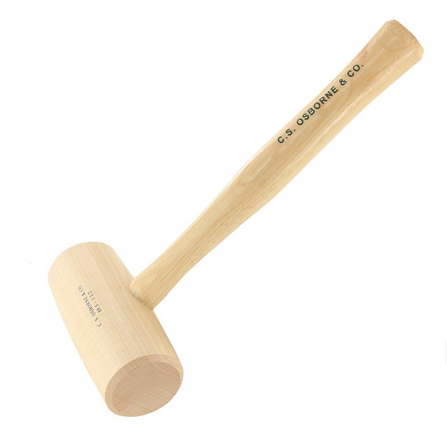 CS Osborne, 89.5 3-1/2" Hickory Mallet