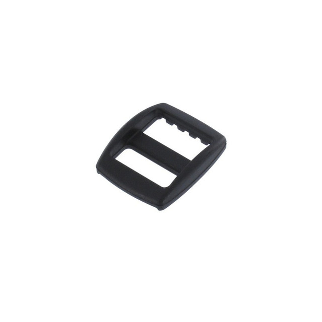 6846 5/8" Sleek Wide Mouth Sliplock Tri-Glide Buckle, Plastic Slider