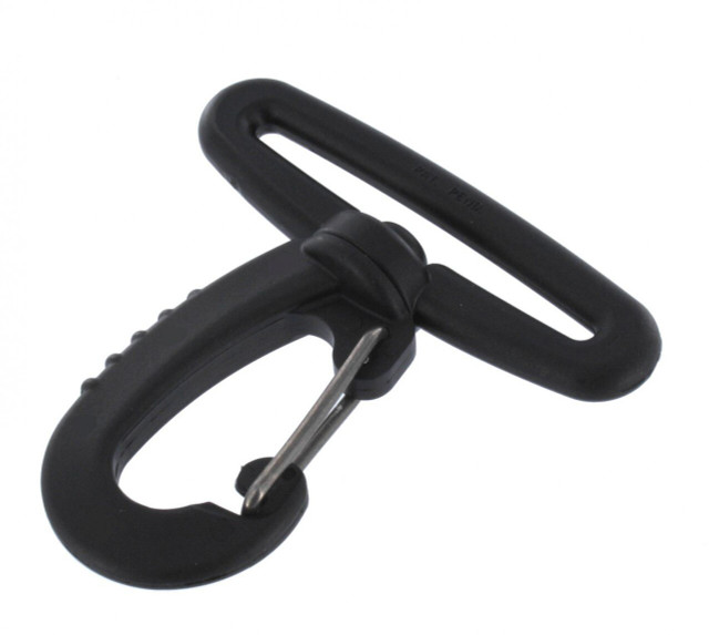 6727 2" Plastic Swivel Hook with Metal Clip