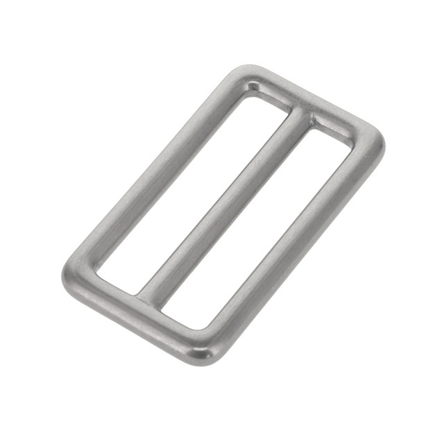 B7096  1 3/4" Nickel Matte, Double Loop, Solid Brass-LL