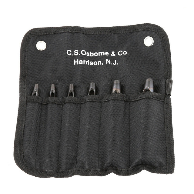 CS Osborne, K-245, 6 Hole Punch Set
