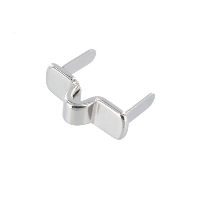 H06 Nickel Plate, Handle Holder, Solid Brass-LL