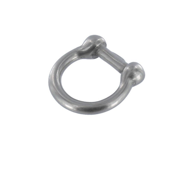 H06A Nickel Matte, Ring, Solid Brass-LL