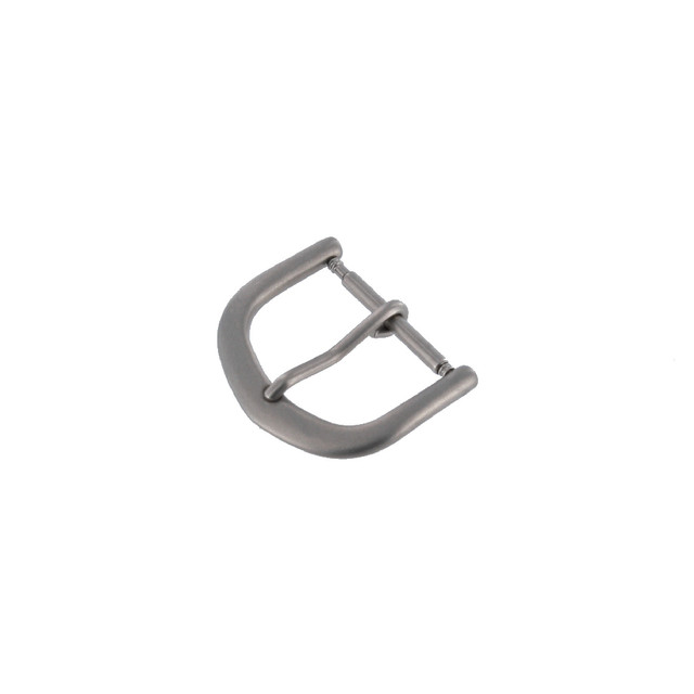 WB1005 Watch Buckle, Matte Stainless Steel