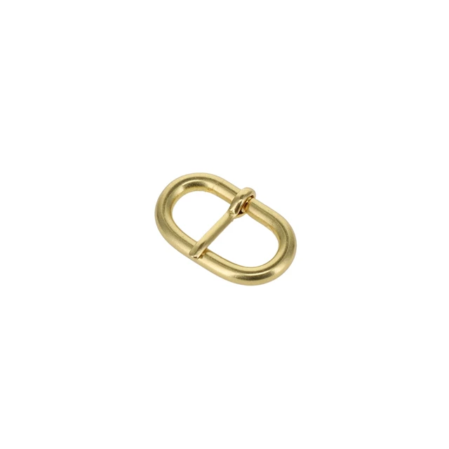 B7574 Natural Brass, Watch Buckle, Solid Brass-LL