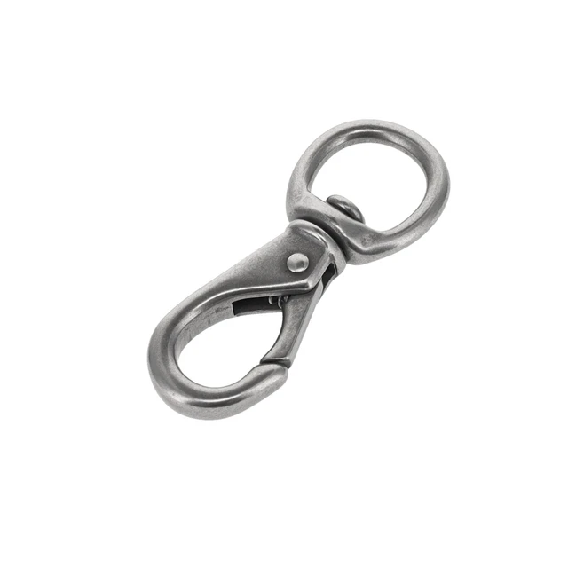 231 1/2" Nickel Matte, Swivel Lever Snap, Solid Brass