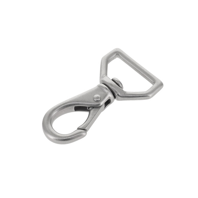 230 Nickel Matte, Swivel Lever Snap, Solid Brass-LL, Multiple Sizes