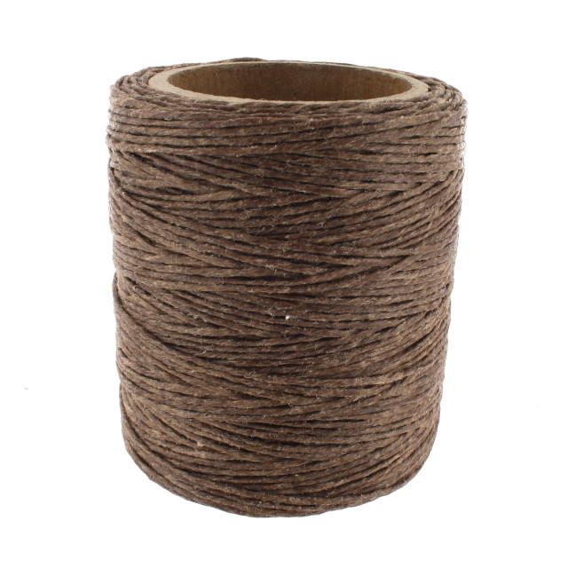Maine Thread, Twisted Waxed Cord, 70 yard spool, Cocoa