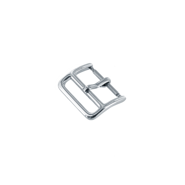 WB1074 Watch Buckle, Polished Stainless Steel