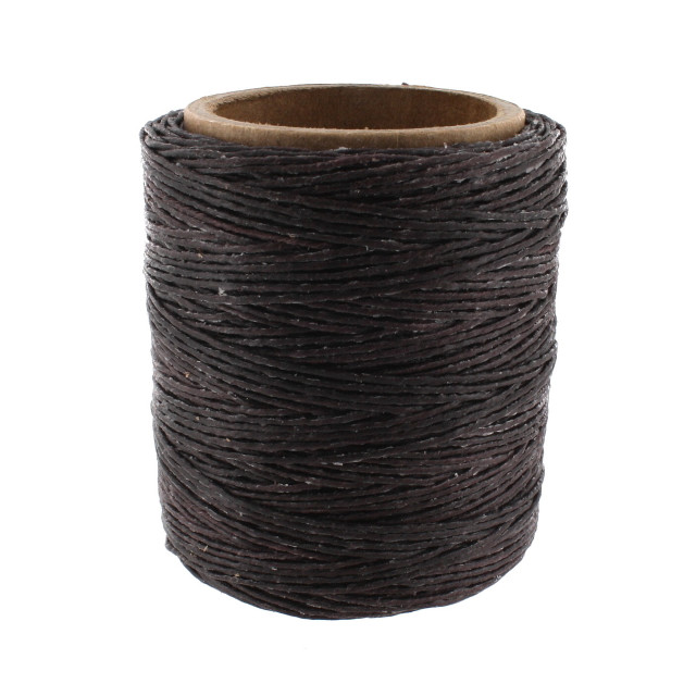 Maine Thread, Twisted Waxed Cord, 70 yard spool, Wine