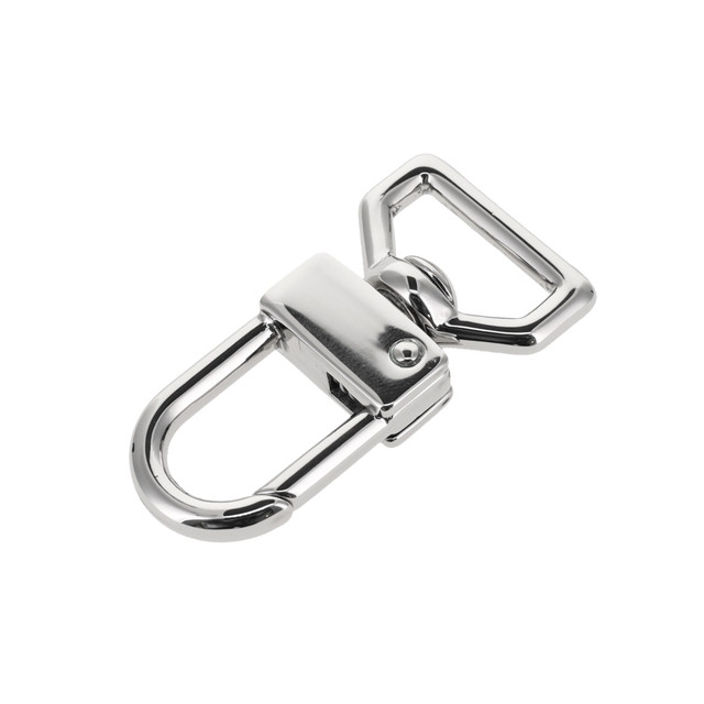 520 3/4" Nickel Plate, Swivel Lever Snap, Solid Brass-LL