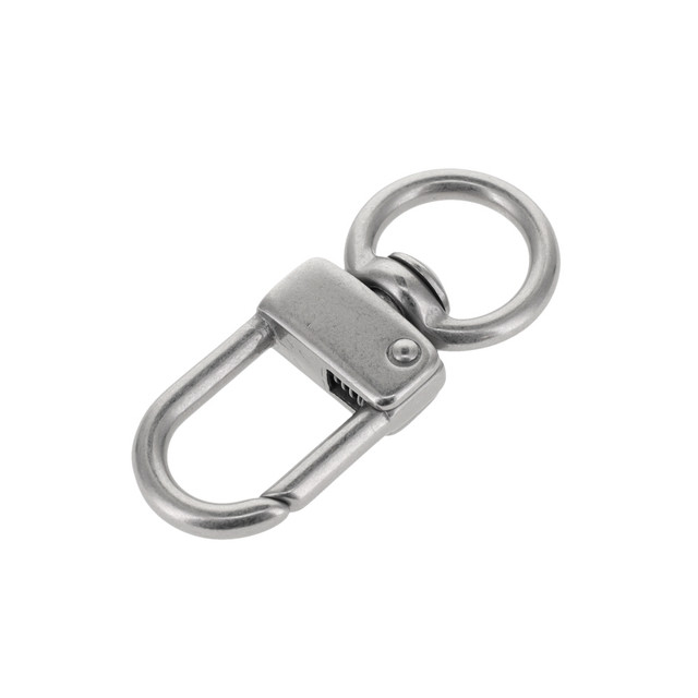 521 5/8" Nickel Matte, Swivel Lever Snap, Solid Brass-LL