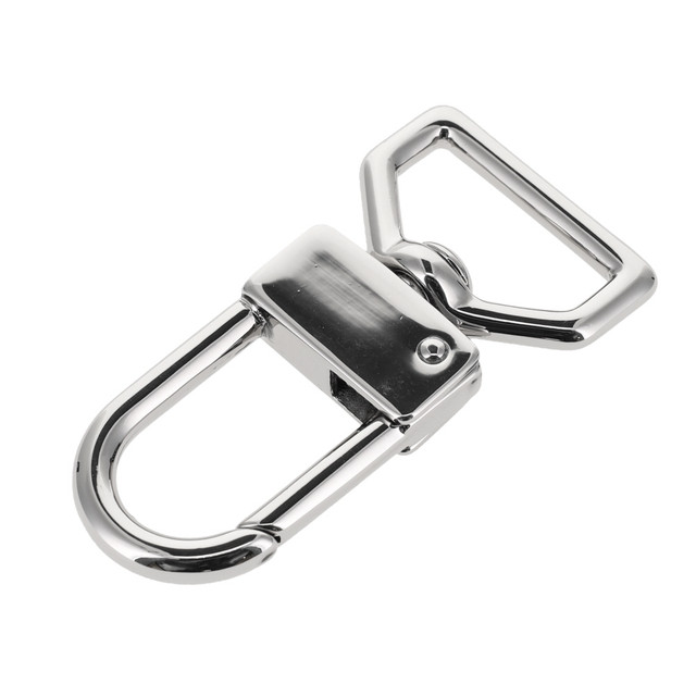 530 1" Nickel Plate, Swivel Lever Snap, Solid Brass-LL