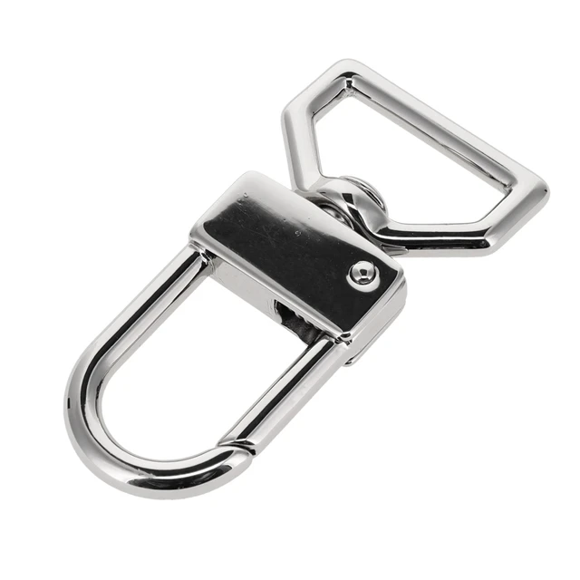 530 1" Nickel Plate, Swivel Lever Snap, Solid Brass-LL