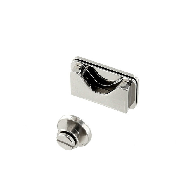 B8614 Nickel Plate, Post Magnetic Closure, Zinc