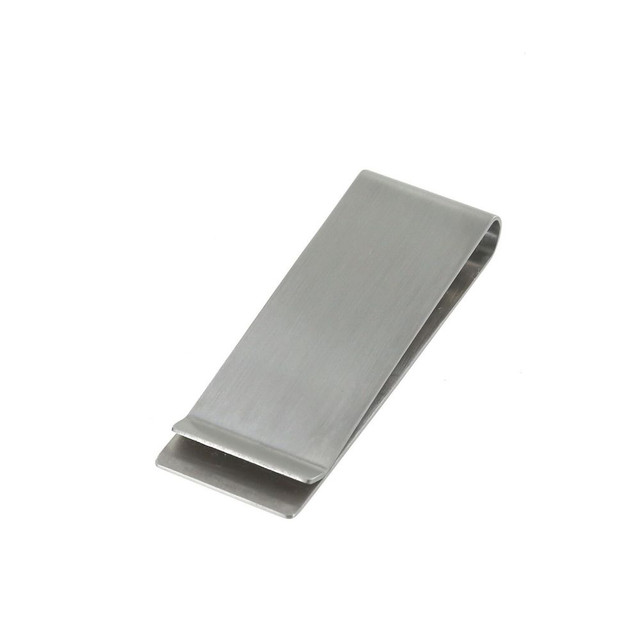 B8942 Brushed Stainless Steel, Money Clip, Stainless Steel