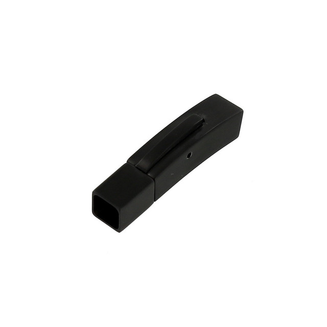 B9002 Hole 5 x 5mm, Bracelet Clasp, PVD Black Matte