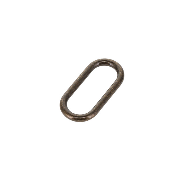 2023 1" Antique Brass, Thin Single Loop, Solid Brass-LL