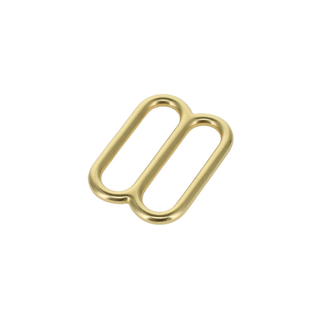 2022 1" Natural Brass, Thin Double Loop, Solid Brass-LL