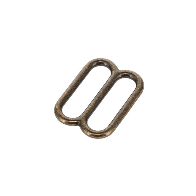 2022 1" Antique Brass, Thin Double Loop, Solid Brass-LL