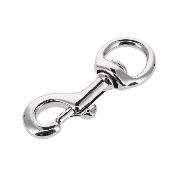 3611 3/4" Nickel Plate, Swivel Bolt Snap, Solid Brass-LL